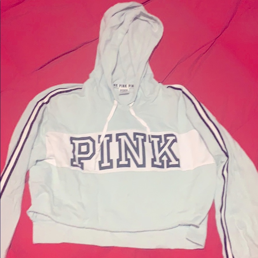 PINK cropped hoodie